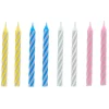 24 Cake Candles & 12 Holders