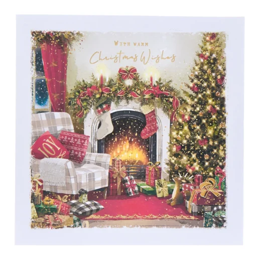 16 Charity Christmas Cards - Santa & Snowman (2 Designs)