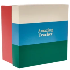 Amazing Teacher Colour Block Mug in a Box