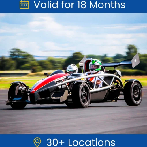 Ariel Atom Thrill with High Speed Passenger Ride Gift Experience Day