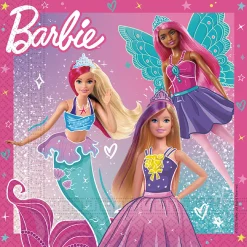 Barbie Birthday Party Tableware & Decorations Bundle - 16 Guests