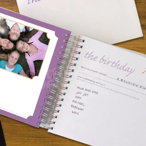 Birthday Year Book - For every year...