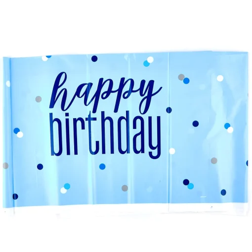 Blue 13th Birthday Party Tableware & Decorations Bundle