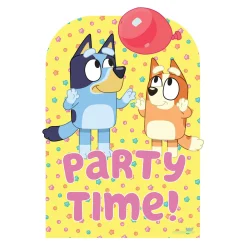 Bluey & Bingo Party Time Medium Backdrop Cardboard Cutout