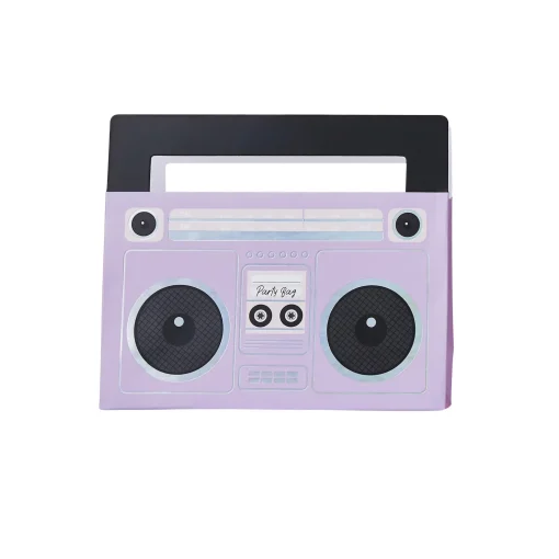 Boombox Card Party Bags - Pack of 5