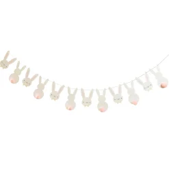 Bunny Pom Pom Card Garland 2m