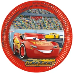 Cars 3 Party Tableware & Decorations Bundle - 16 Guests