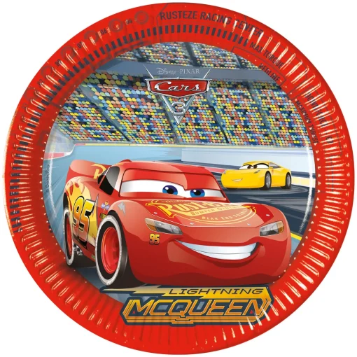 Cars 3 Party Tableware & Decorations Bundle - 16 Guests