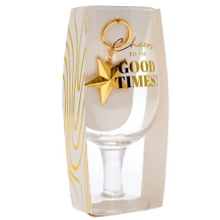 Cheers To The Good Times Pint Glass & Keyring