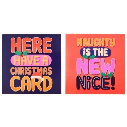 Colourfy Christmas Cards - Pack of 16 (2 Designs)