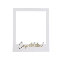 Congratulations Customisable Photo Frame & Sticker Sheet