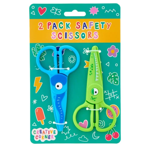 Creative Corner Safety Scissors - Pack of 2