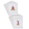 Deluxe Red Door & Postbox Charity Christmas Cards - Pack of 10 (2 Designs)