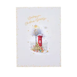 Deluxe Red Door & Postbox Charity Christmas Cards - Pack of 10 (2 Designs)