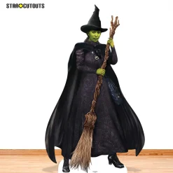 Elphaba Wicked Witch Green Cardboard Cutout