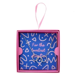 For The Loveliest Auntie Circle Pendants Necklace