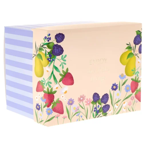 Fruit Fayre Enjoy The Little Things Floral Glass Mug In A Box