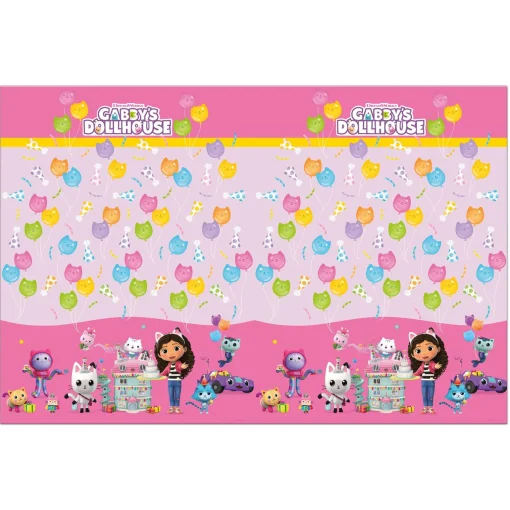 Gabby's Dollhouse Party Tableware & Decorations Bundle - 16 Guests