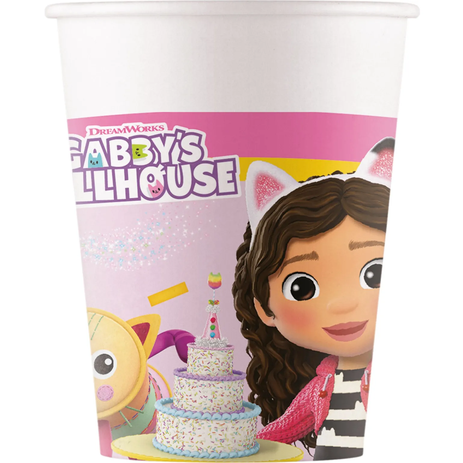 Gabby's Dollhouse Party Tableware & Decorations Bundle - 16 Guests