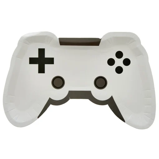 Game On Party Tableware & Decorations Bundle - 8 Guests