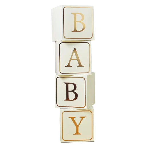 Gold Baby Jumbo Blocks