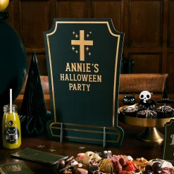 Gravestone Customisable Signs - Pack of 3