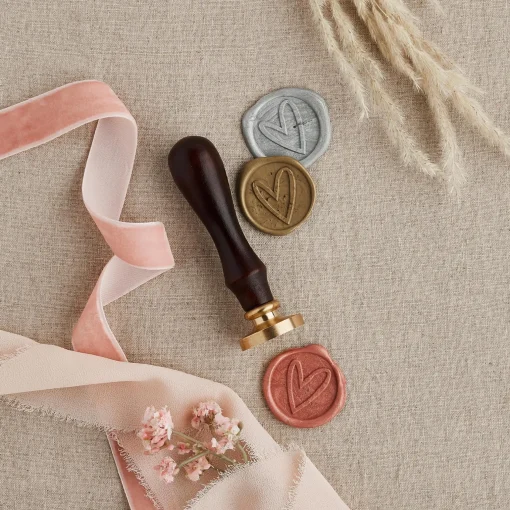 Heart Seal Wax Stamp