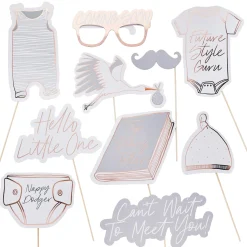 Hello Little One Photo Props - Pack of 10