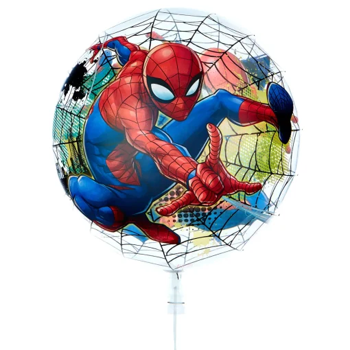 22-Inch Bubble Balloon - Marvel's Spider-Man - DELIVERED INFLATED!