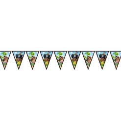 Island Pirates Party Tableware & Decorations Bundle - 16 Guests