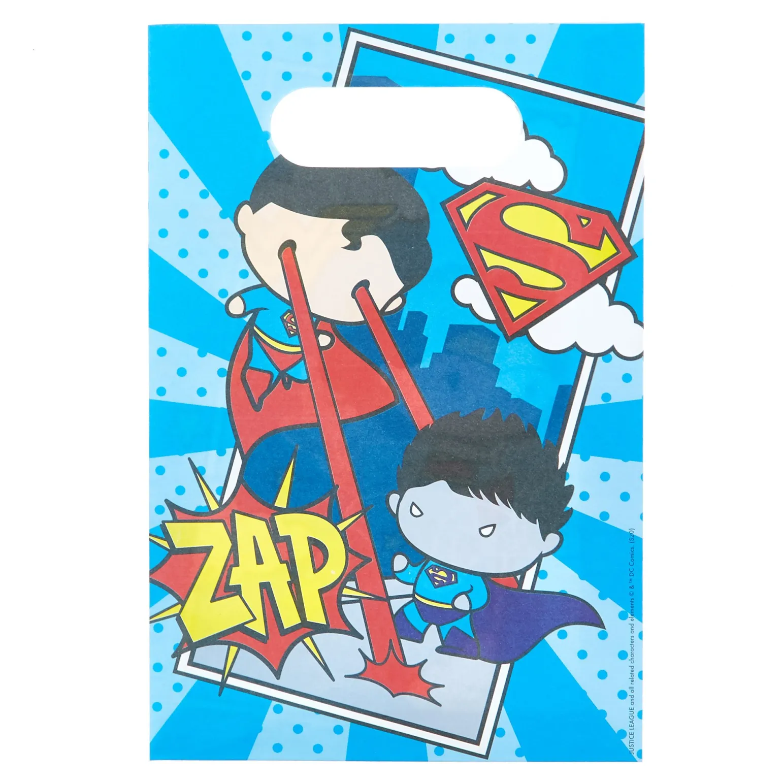 Justice League Party Tableware & Decorations Bundle - 16 Guests