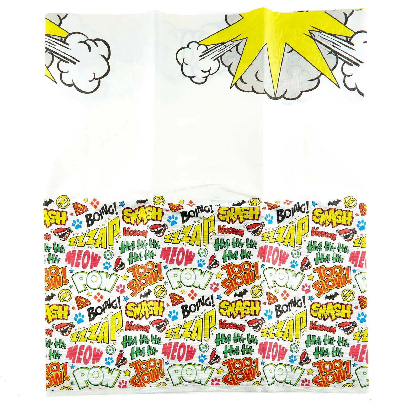 Justice League Party Tableware & Decorations Bundle - 16 Guests