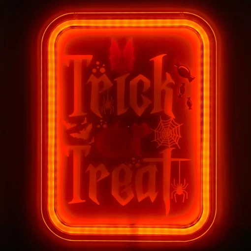 LED Trick or Treat Light Up Sign