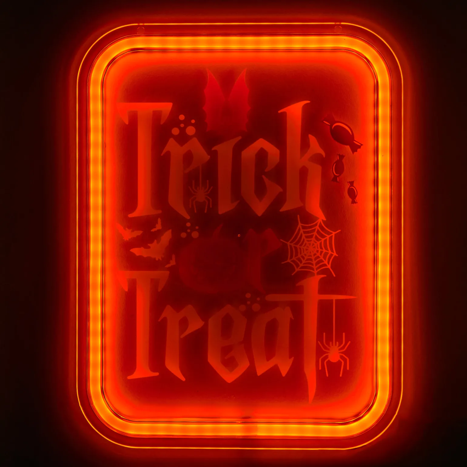 LED Trick or Treat Light Up Sign