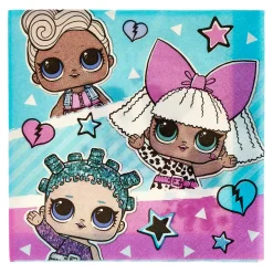 LOL Surprise Party Tableware & Decoration Bundle - 16 Guests