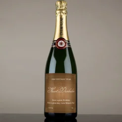 Luxury Personalised Vintage Their Year Champagne
