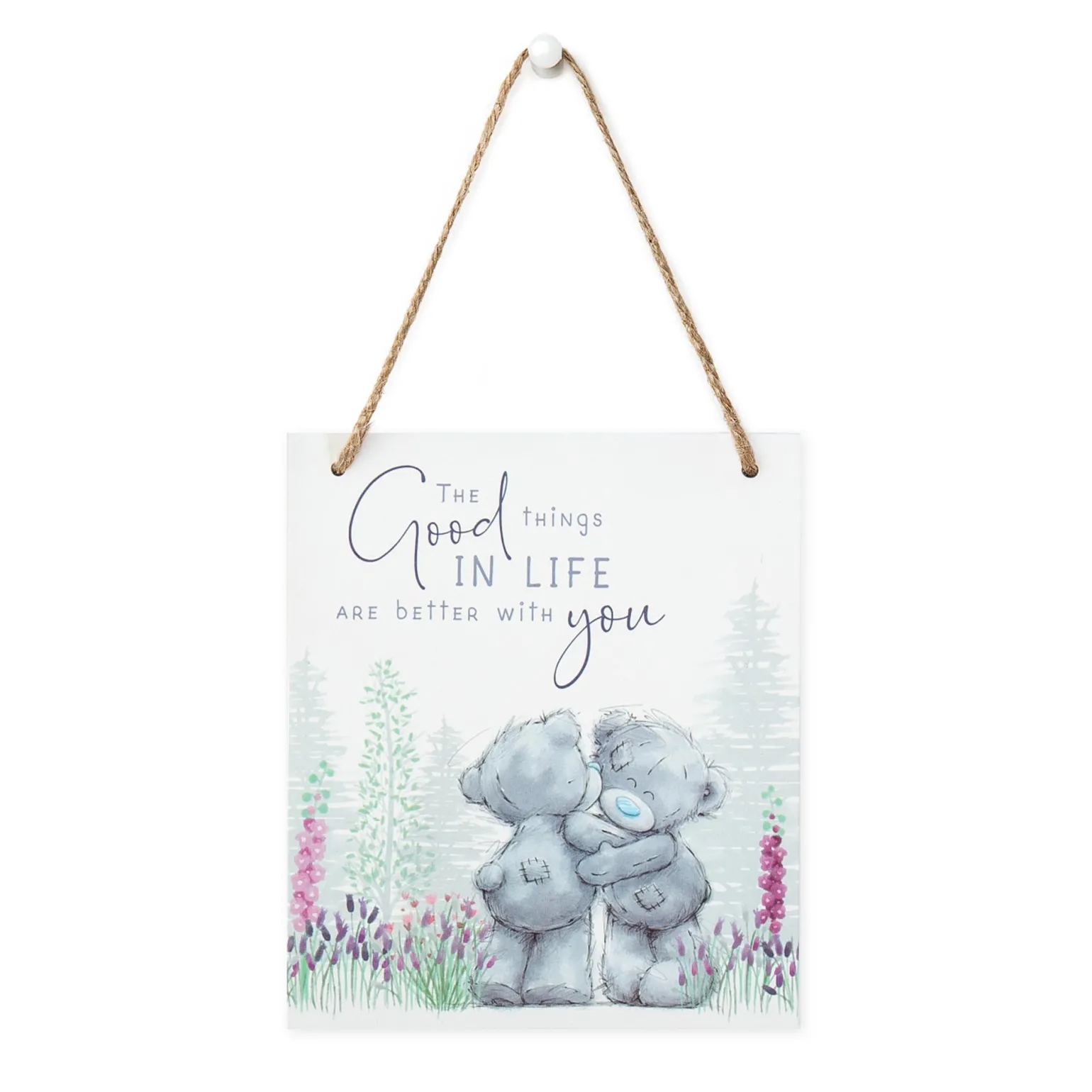 Me to You Tatty Teddy Wooden Plaque