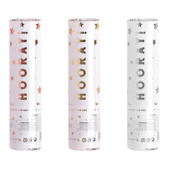 Metallic 'Hooray' Confetti Cannon (3 Colour Options)
