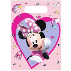 Minnie Junior Party Tableware & Decorations Bundle - 16 Guests