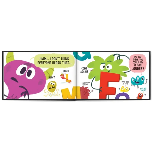 Monster Mix-Up Softcover Personalised Storybook