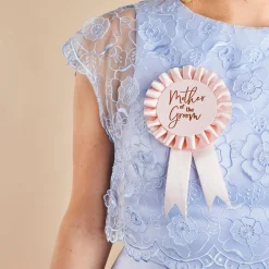 Mother Of The Groom Rosette Badge