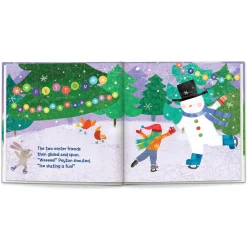 My Magical Snowman Softcover Personalised Book