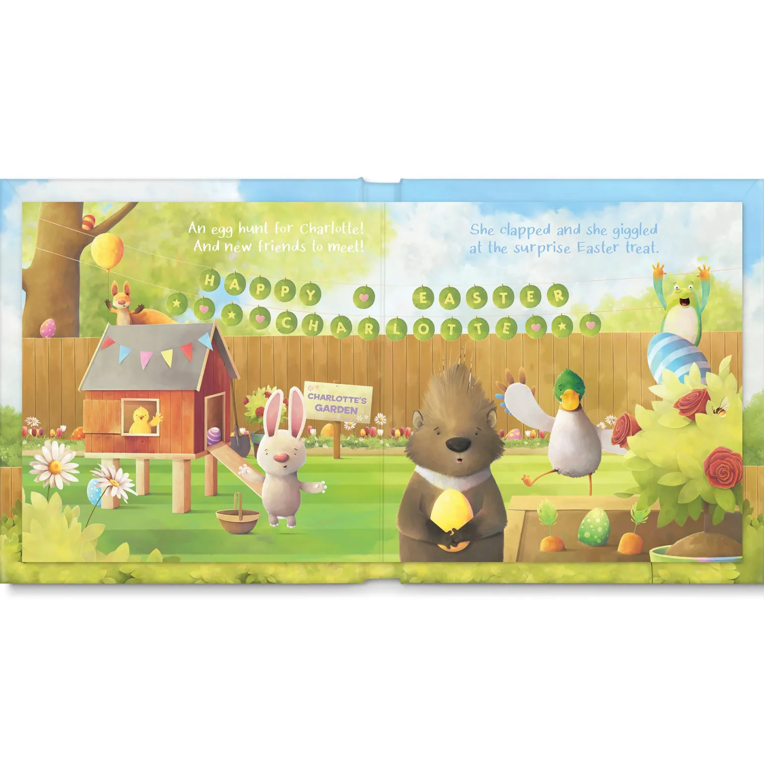 My Surprise Easter Egg Hunt Personalised Storybook