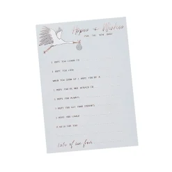 New Baby Hopes & Wishes Cards - Pack of 10