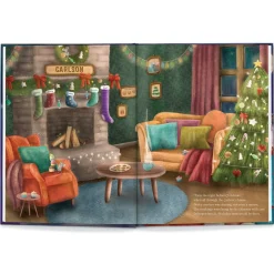 Our Family’s Night Before Christmas Hardcover Personalised Book
