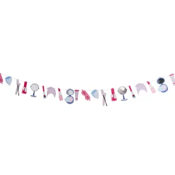 Pamper Party Card Garland 2m