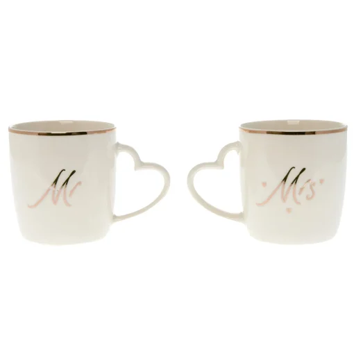Perfectly Matched Mr & Mrs Twin Mug Set