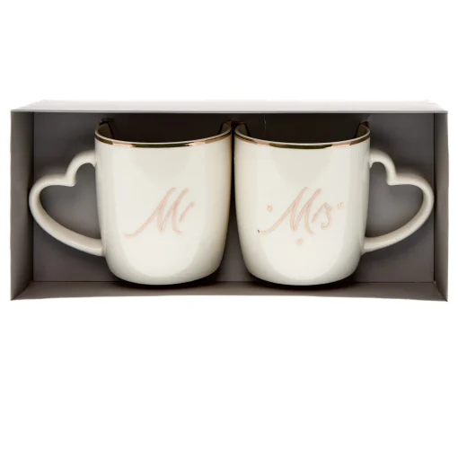 Perfectly Matched Mr & Mrs Twin Mug Set