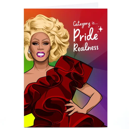 Personalised All Things Banter Pride Card - Pride Realness