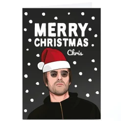 Personalised All Things Banter Christmas Card - Liam Gallagher